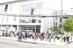 increase the peace rally 2017 - wide shot