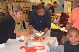 Connect International Night food tasting