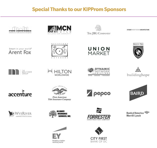 KIPProm Sponsors