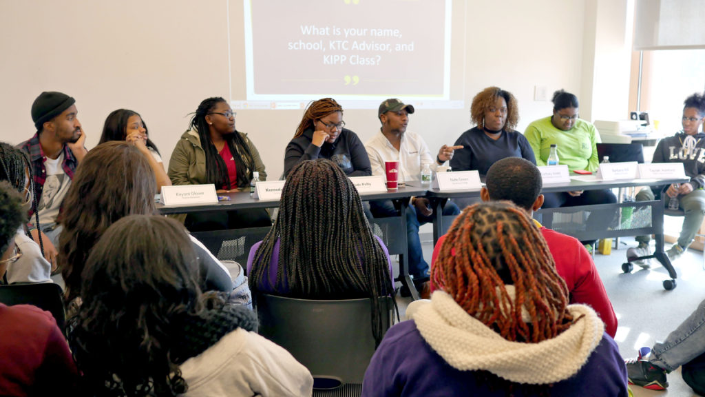 KIPP DC Alumni share on panel