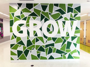 GROW Mural - MLK Day of Service @ Shaw