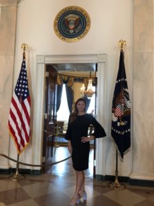 Jennifer Ramsey at White House for PAEMST Award 2018