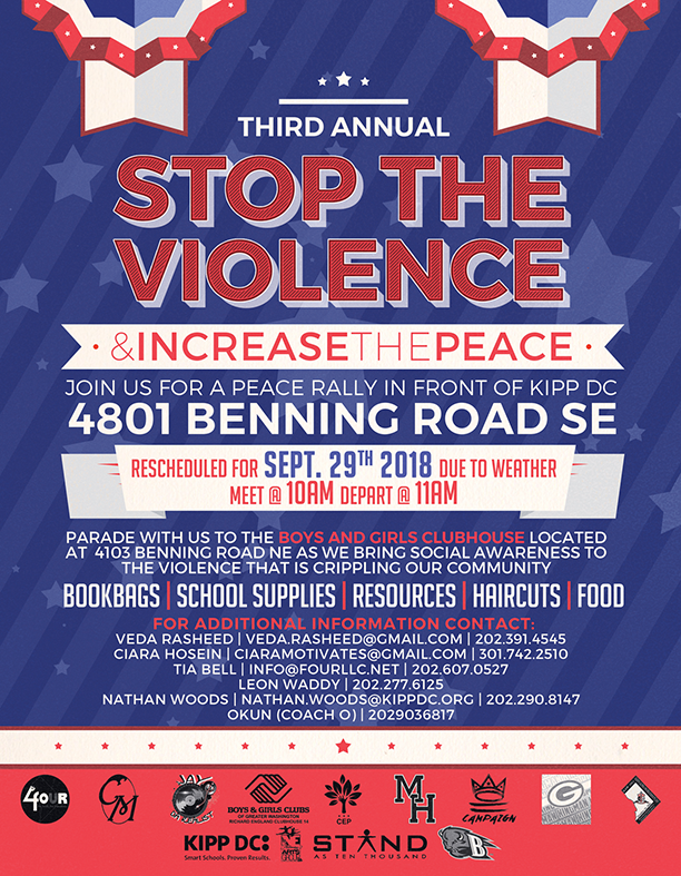 Peace Rally Flyer