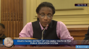 KCP student and d.c. council