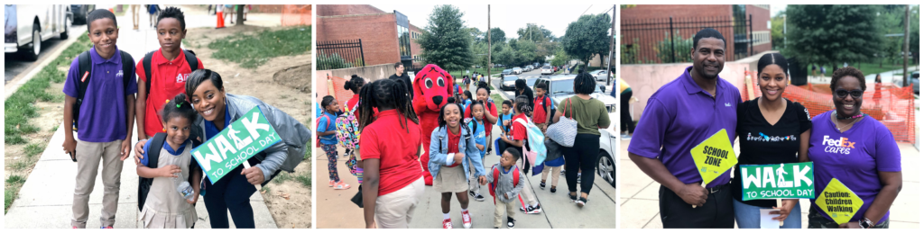 Walk to school day