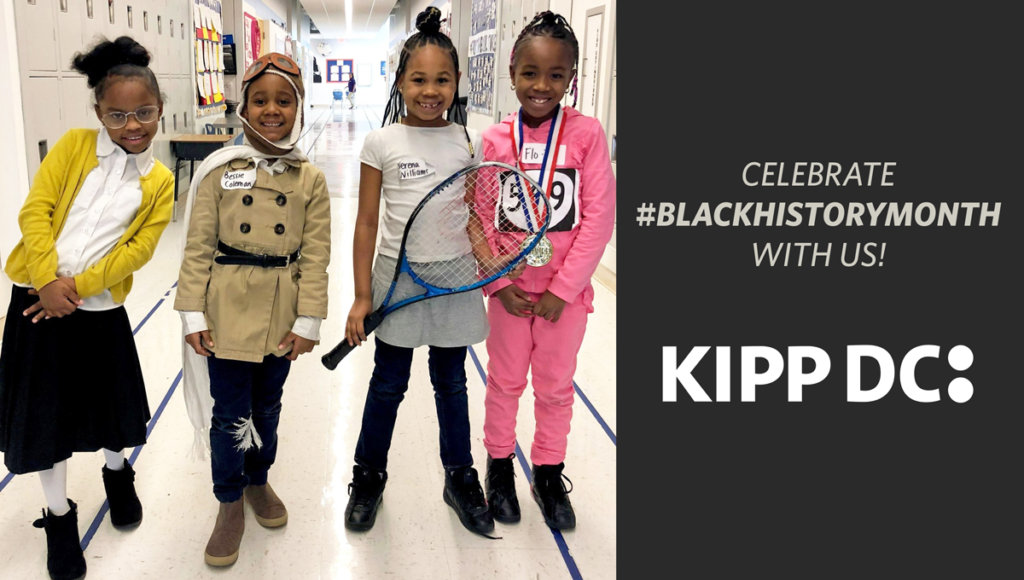 KIPP DC Black History Month Graphic
