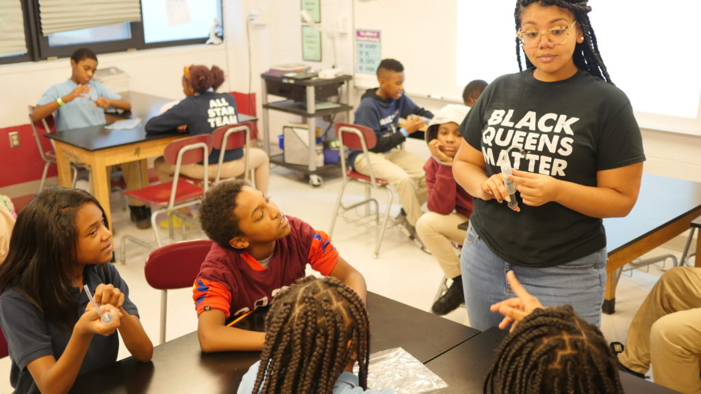 Ms. Martinez instructing