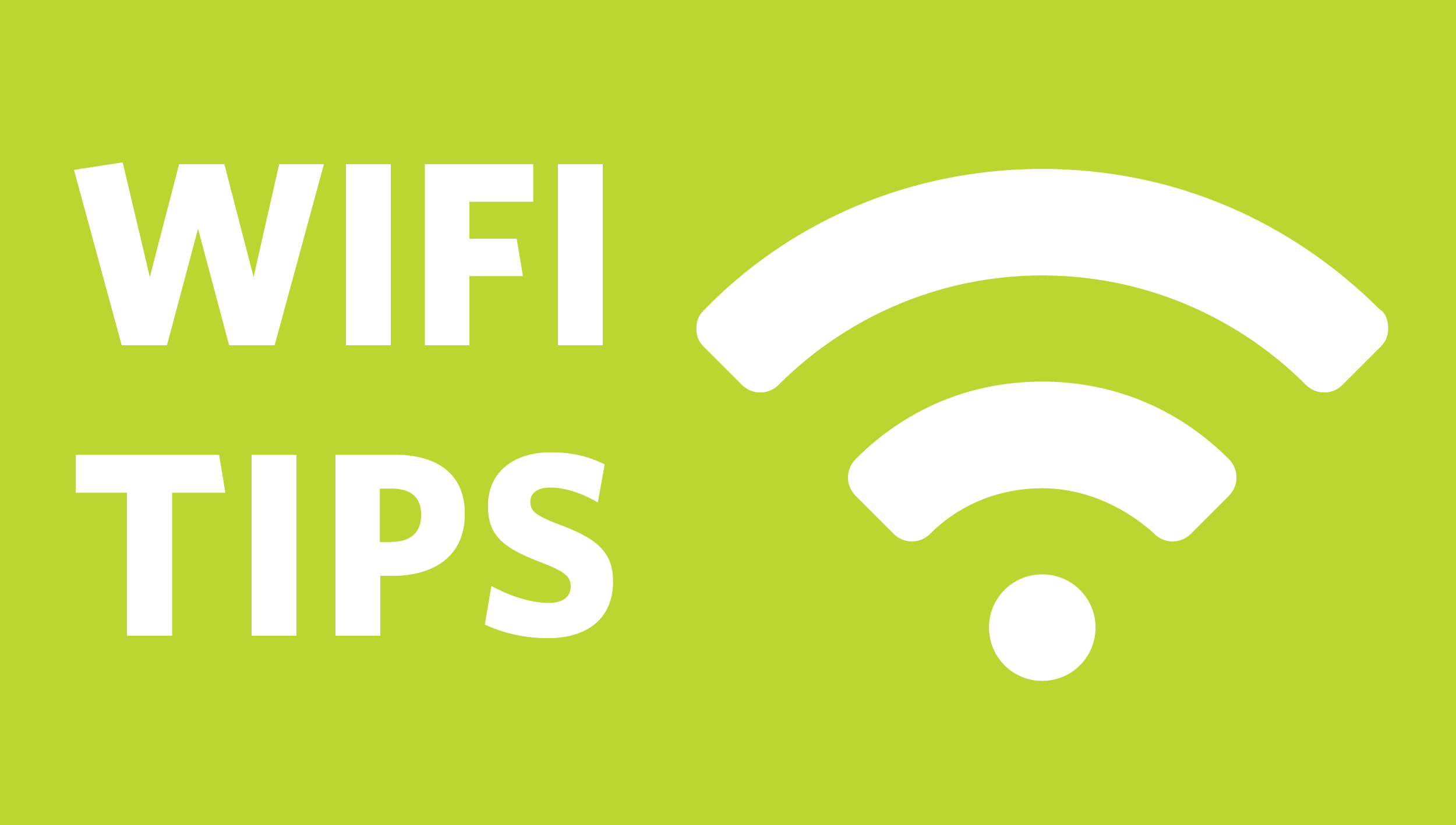 WIFI Tips Header Image