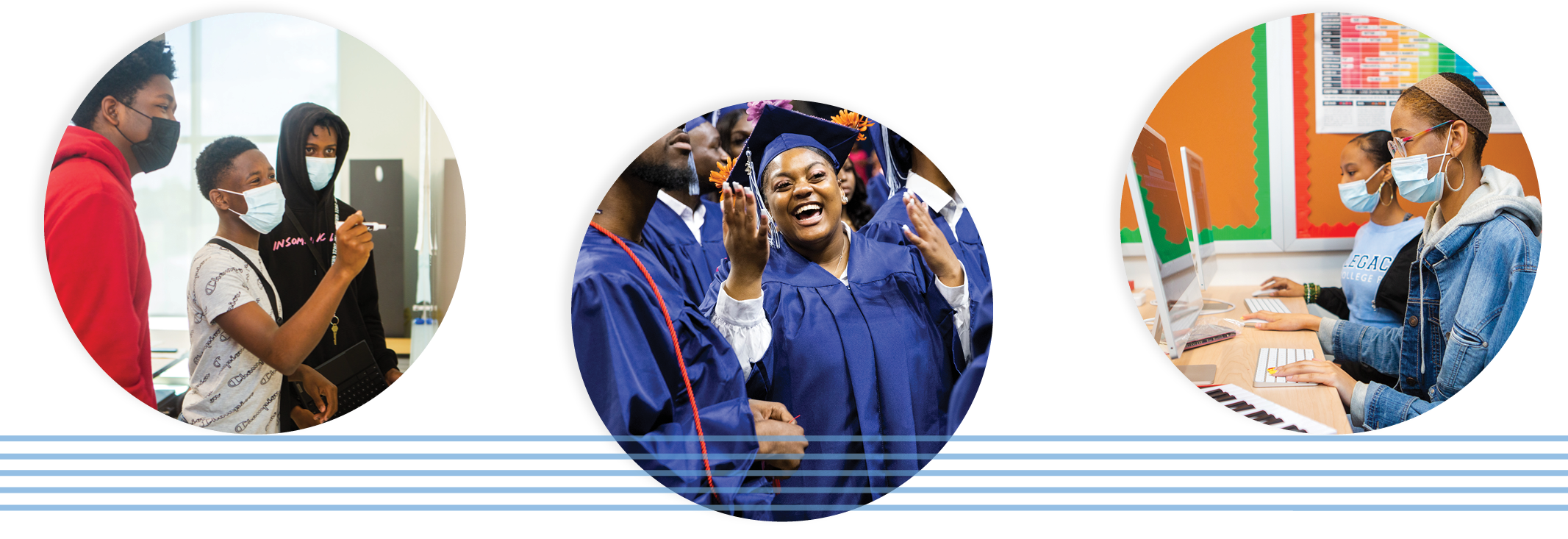 Photos of Legacy students