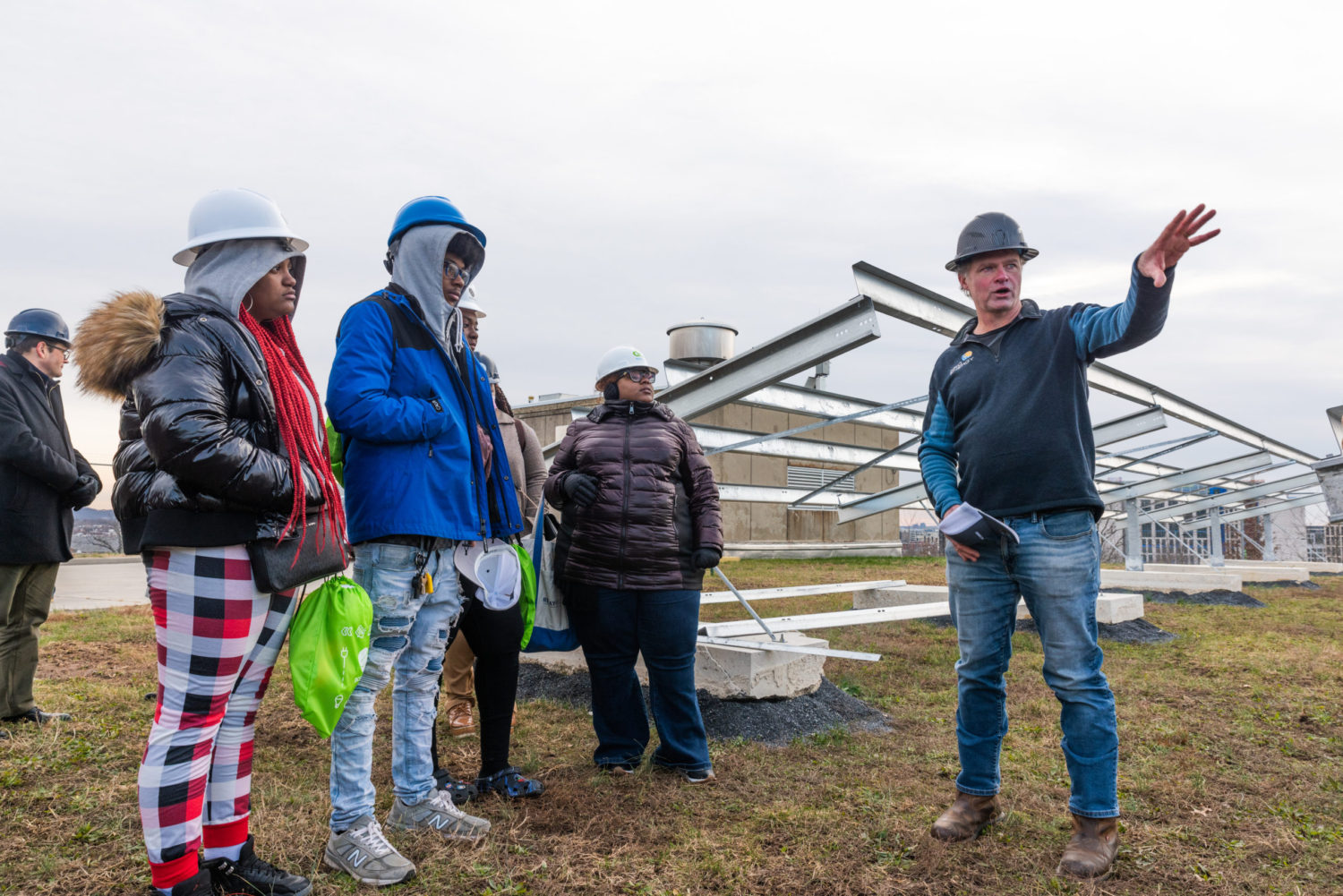 KIPP DC Solar Site Tour